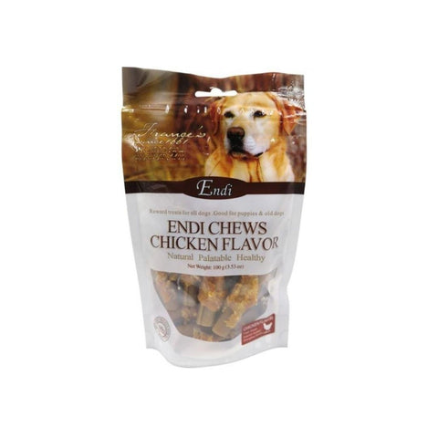 Endi Chews Dog Treats Chicken Flavor