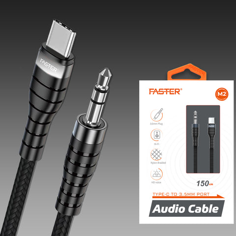 Type-C to 3.5mm Port Audio Cable M2 AUX