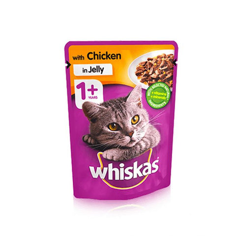 Whiskas Cat Food Assorted Pouch 100g